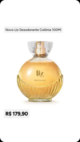 Perfume Liz Aura Oboticário