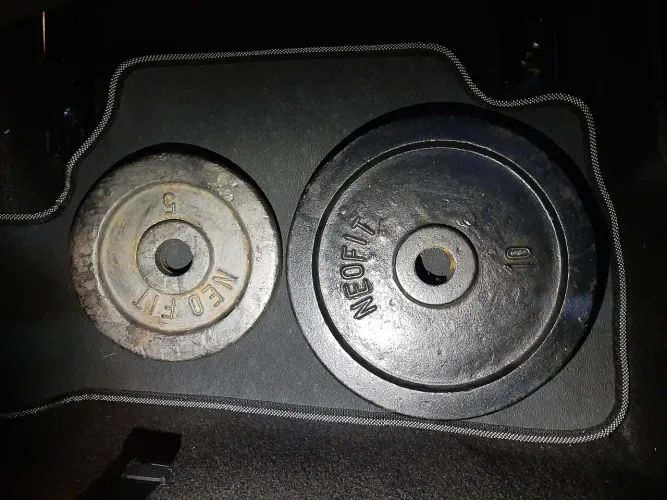 Anilhas de ferro em bom estado!