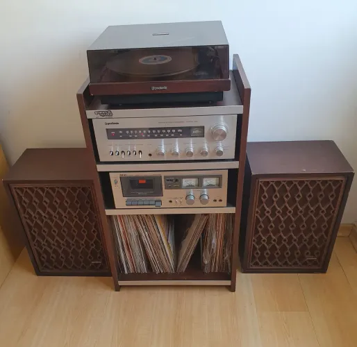 Aparelho de som vintage