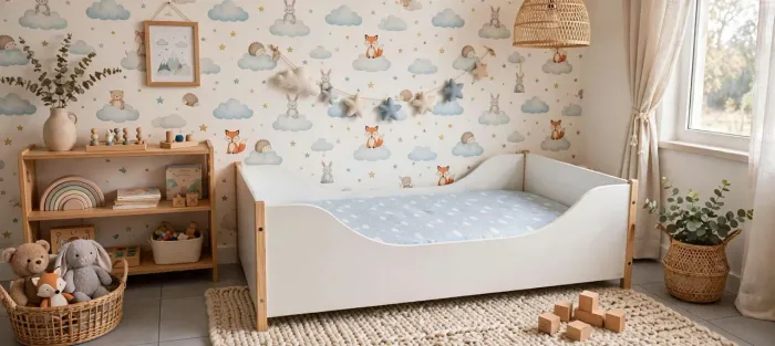 CAMA INFANTIL Tok&Stok + COLCHÃO