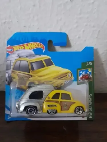 Miniatura Rv There Yet Hot Wheels 1/64 (lacrada) Amarelo