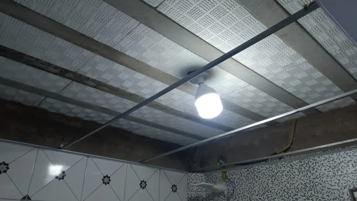 Instalação de forro de pvc 