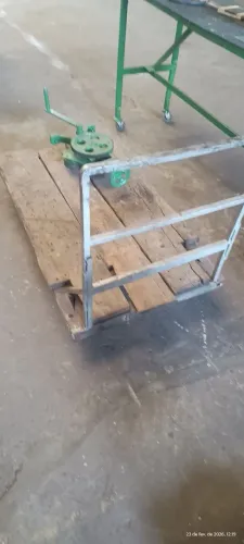 Carrinho plataforma para carga 500k