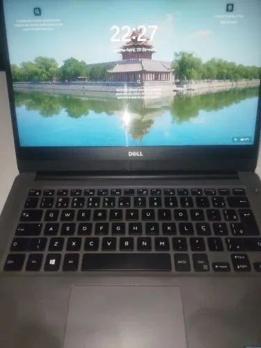 Notebook Dell i5 8ª Geração, 16GB de RAM e SSD 256GB, bateria 100% e fonte original 