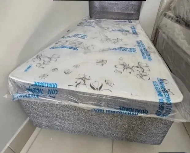 ? Mega Oferta! Cama de Solteiro por um Preço que Cabe no Seu Bolso! apenas 660,00 colchão