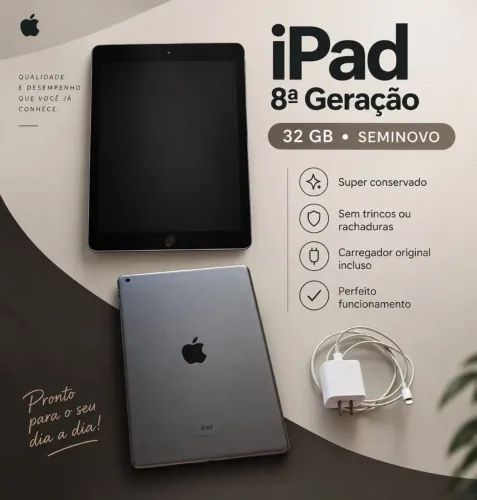 Vendo iPad bem conservado