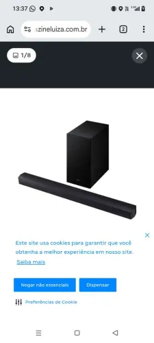 soundbar da Samsung
