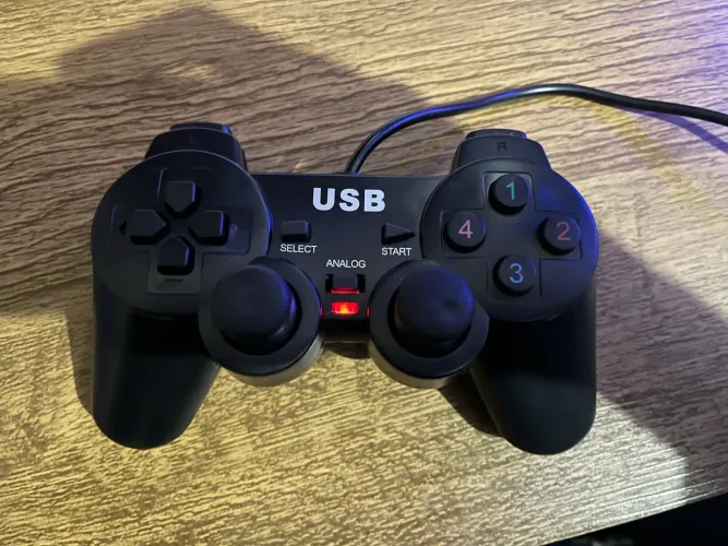 Controle Analógico P/P2 USB para PC 