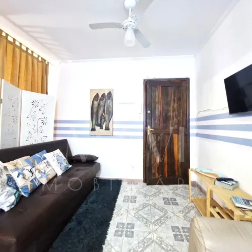 Locação Apartamento Kitnet Mobiliado em Maracanã, Praia Grande/SP