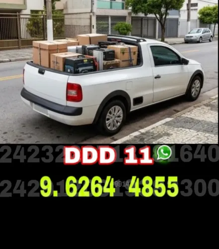 Frete, transporte de armários e cômodas
