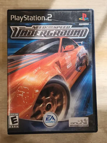Jogo original de play 2 Need for Speed Underground 