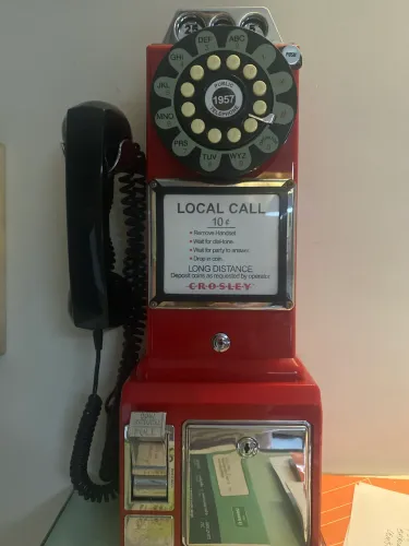 Telefone público retrô estilo ? payphone?