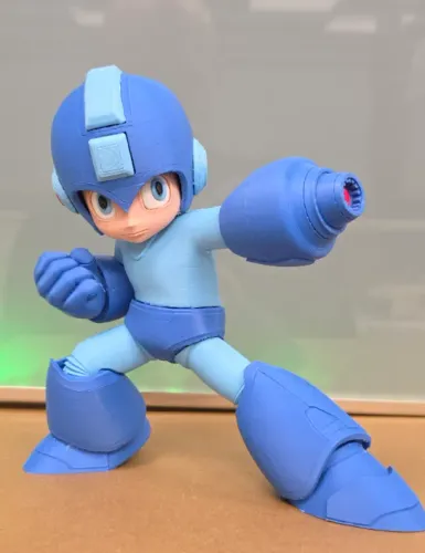 Boneco  MEGAMAN 19CM ALTURA