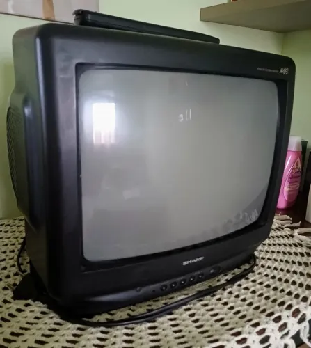 TV Sharp 14 polegadas colorida 