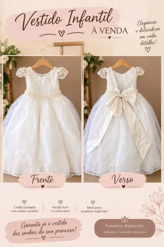 Vestido luxo