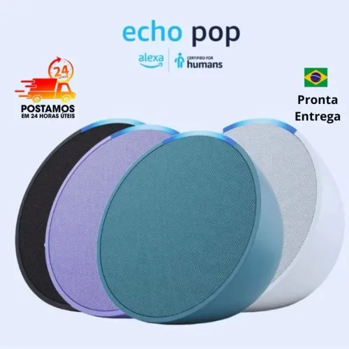 OFERTA IMPERDÍVEL - ALEXA ECHO POP