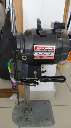 Máquina Corte Tecido10 Polegadas Preta 750w 220v Sun Special<br>