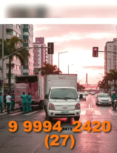 Frete/Transporte de Cargas p/ condomínios LS