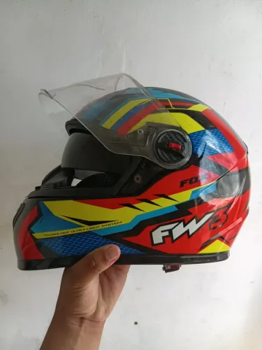 Capacete FW3 fox Novo