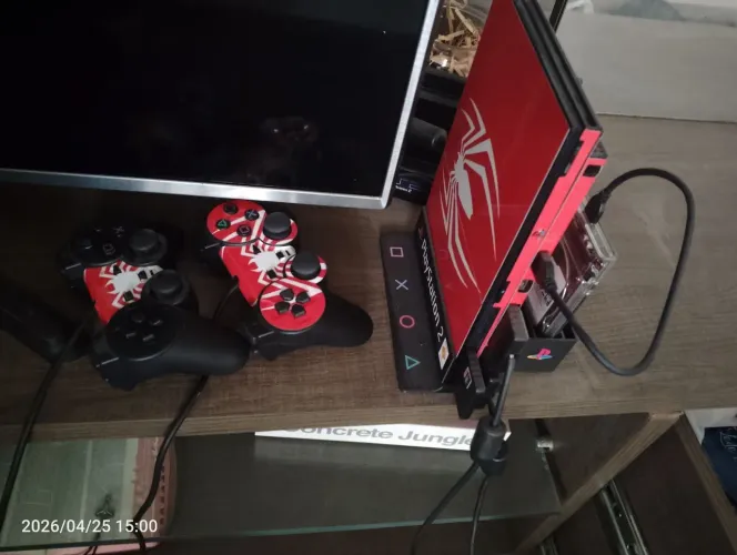PS2 com todos os jogos 