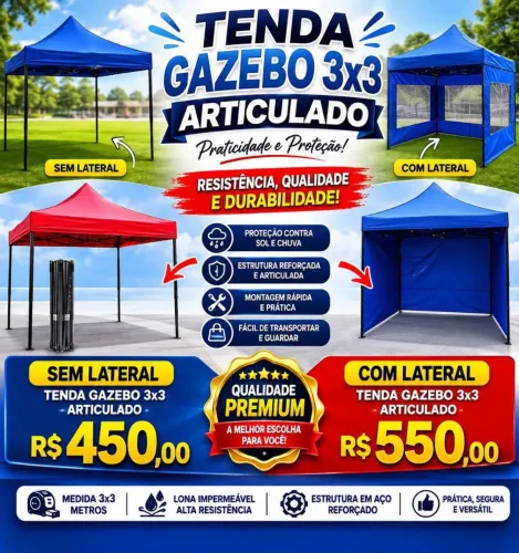 Gazebos articulados