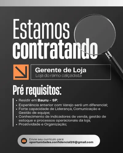 Gerente de Loja
