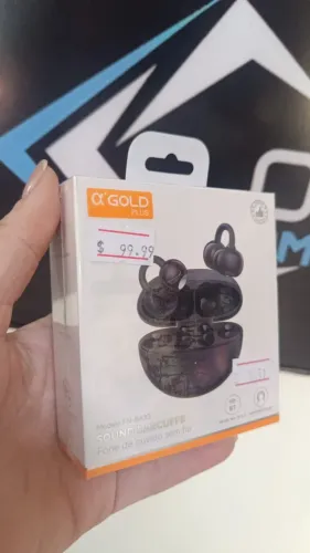 Fone Bluetooth A'gold Ba33 Conducao Ossea - Sound - Conforto e Qualidade Loja Coimbra
