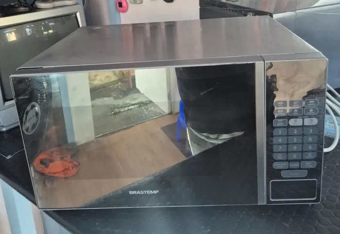 Microondas Brastemp Inox Top