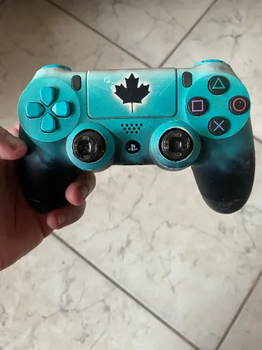 Controle ps4 edição limitada Inverno Sombrio