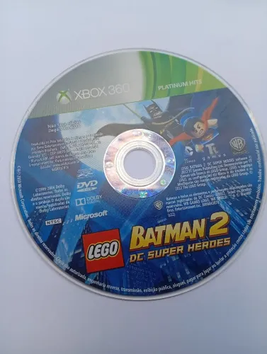Jogo Xbox 360 - Lego Batman 2- Super Herdes