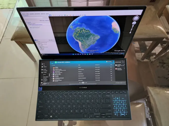Notebook ZenBook ProDuo UX 582 (Duas Telas 4k / RTX 3080 / Core i9 / 32gb Ram / SSD 1tb )