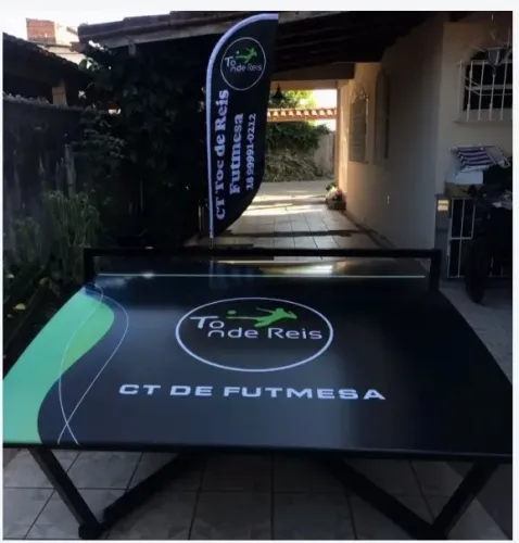Mesa de Futmesa ou Teqball| Tampo MDF Impermeável | Ferro Reforçado | 2,75C X 1,70L X 0,9