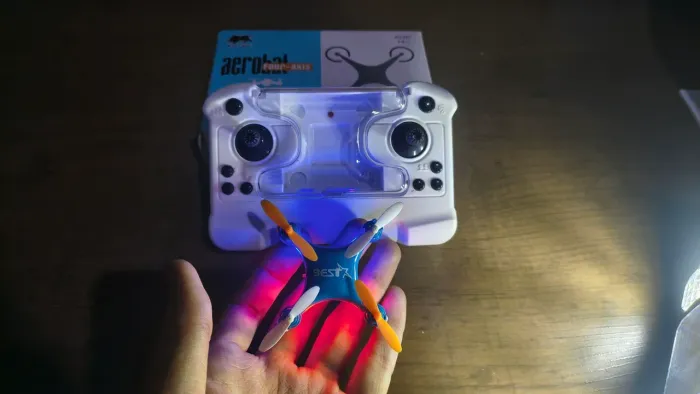 Micro Drone AEROBAT azul