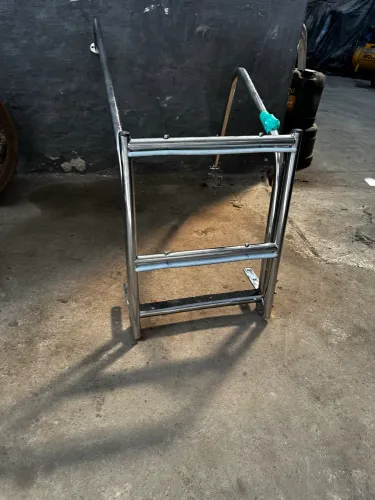 Escada para barco em inox 