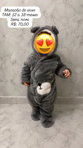 Macacão de urso