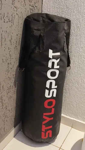 Saco de pancada 90cm + suporte