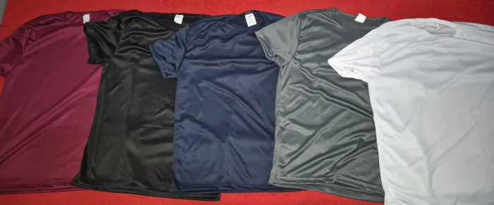 5 Camisas Dry Fit