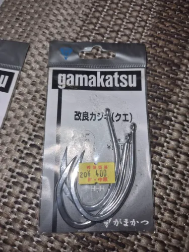 Anzol gamakarsu 6.0 com 3 unidades