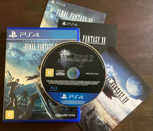 Final Fantasy XV - Day One Edition + DLC (PS4) - Seminovo