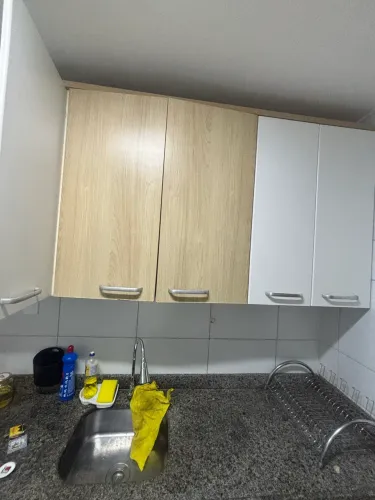 Armários cozinha com diversos módulos