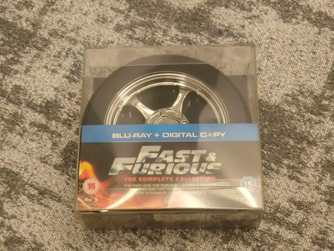 Giftset Blu-ray Velozes e Furiosos 1-8 Importado do Reino Unido.