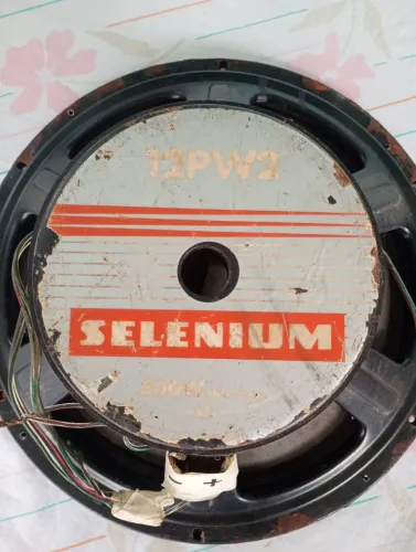 Alto.  Falante.  De.  12.  Selenium.  Usado.  Mais.  Funcionando.  Ok.  Leia