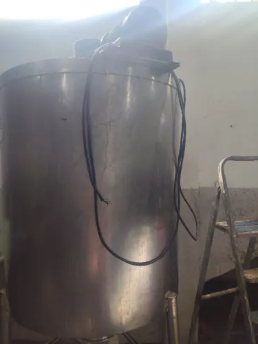 Tanque inox 500kg 