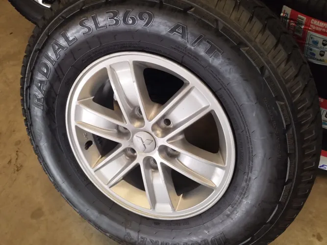 Rodas Triton Aro 16 + Pneus 265/70/16