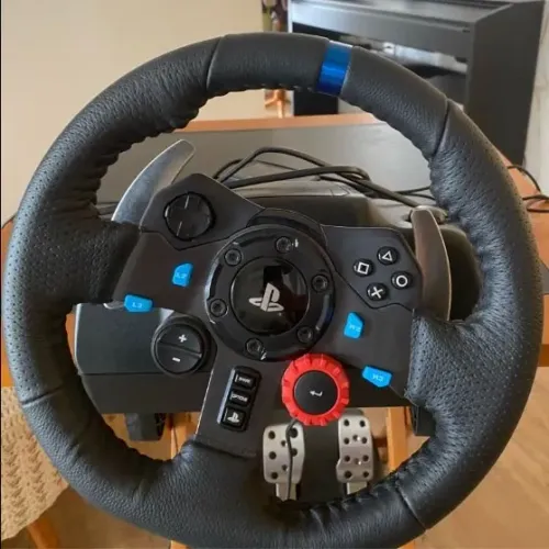 Volante Logitech Playstation e PC sem Cambio