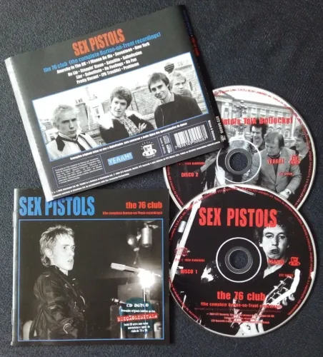 Sex Pistols - The 76 Club [The Complete Burton-On-Trent-Recordings] CD duplo 1999
