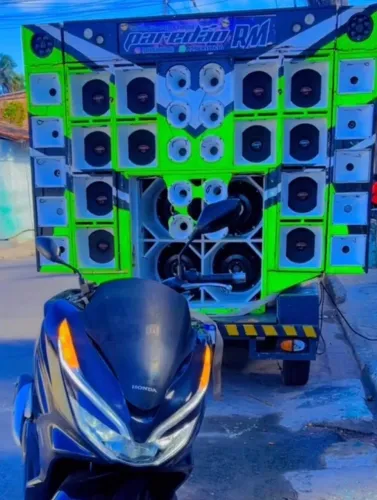 Vendo lindo paredão de som