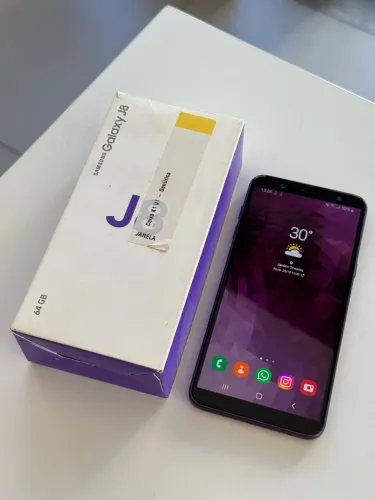 Samsung J8 64gb Violeta