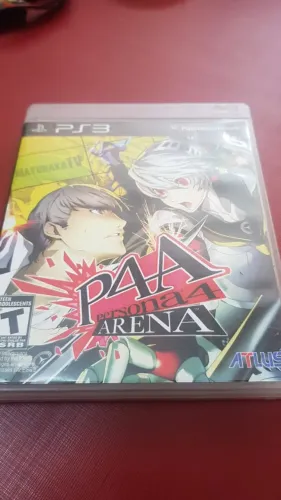 Jogo PS3 Original - Persona 4 Arena - Completo com Manual - Usado