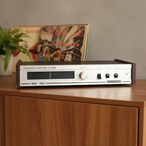 Sintonizador De Fm Maxsom Sm-101 Anos 70 # (Usado)